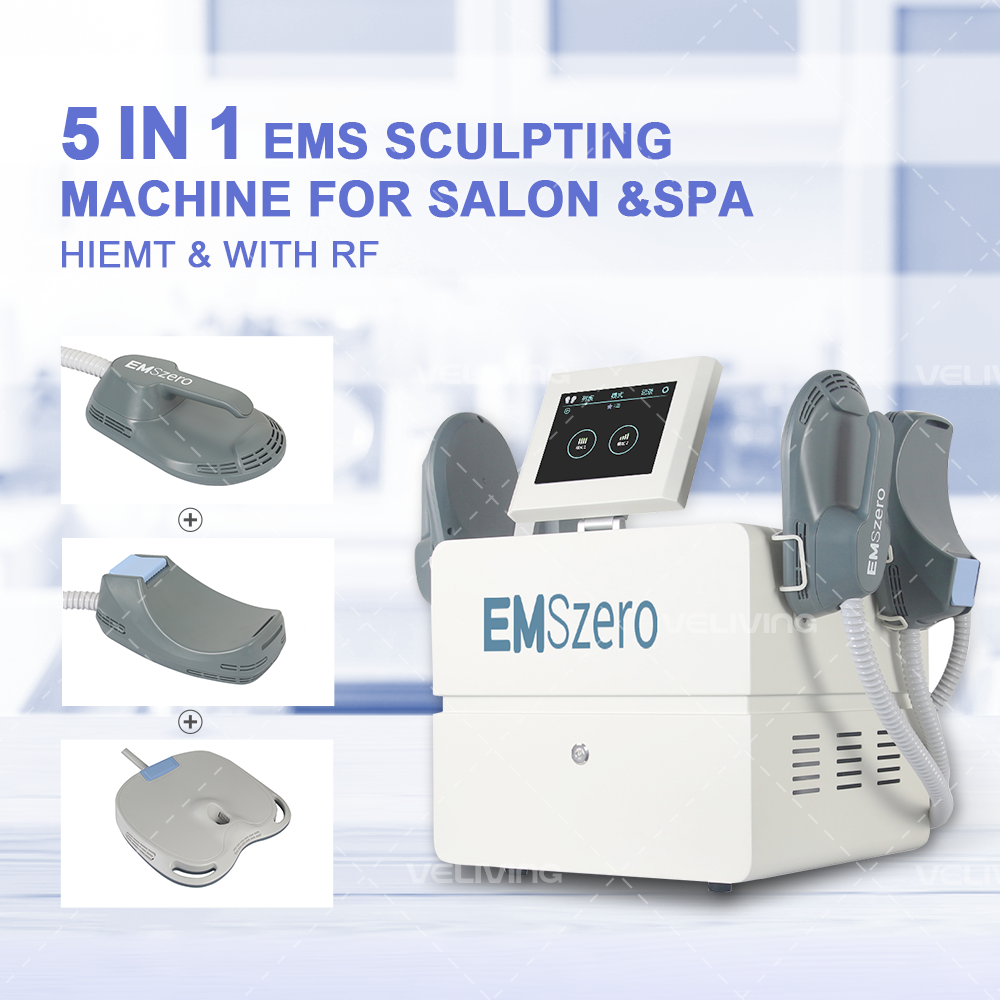 Portable 4 Handles Muscle Stimulator 12 Tesla Body Slimming Muscle Sculpting Machine For Sale Usa