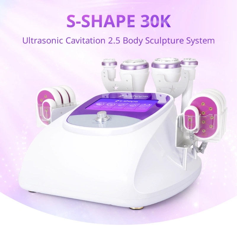USA Stock Body Slimming Vacuum 30 khz Laser Lipo Ultrasonic Cavitation Machine