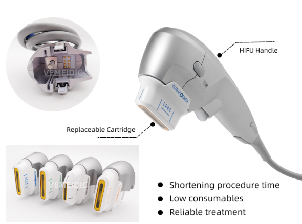 Cartridge for Hifu 7D anti-aging machine