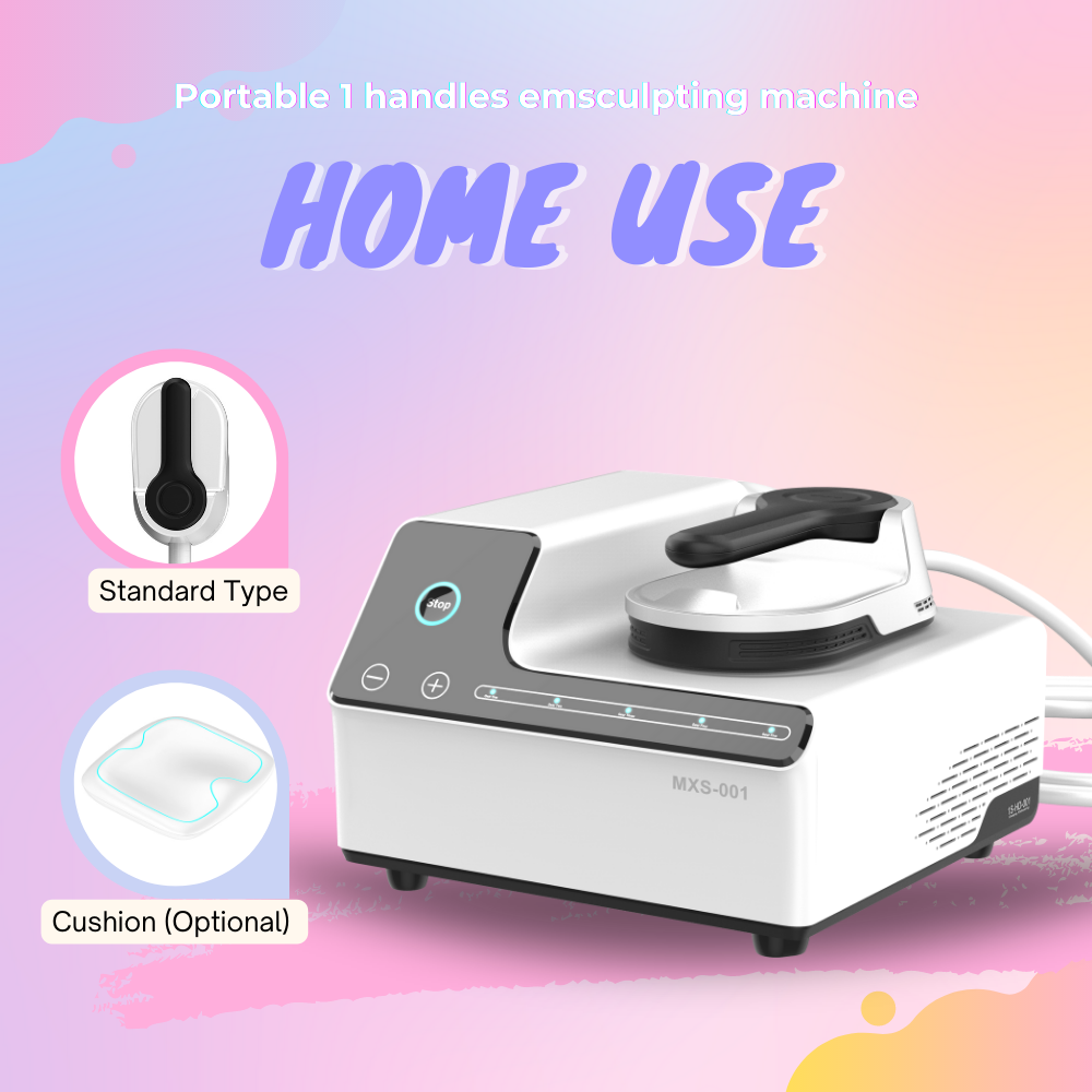 New 5 Tesla One Handle Muscle Training Body Sculpting Machines For Home Use