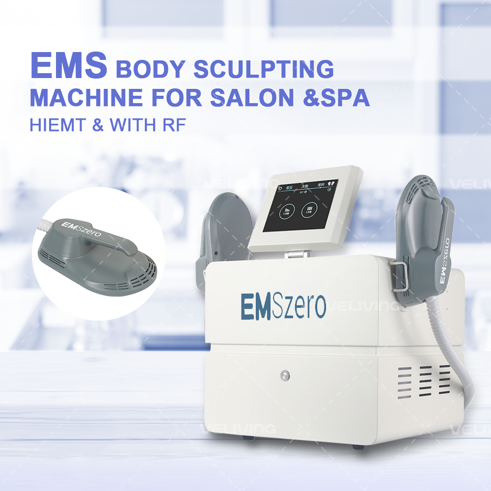 Professional Muscle Stimulator 2 Handles EM Sculpting Machine For Sale With 1 year Warranty