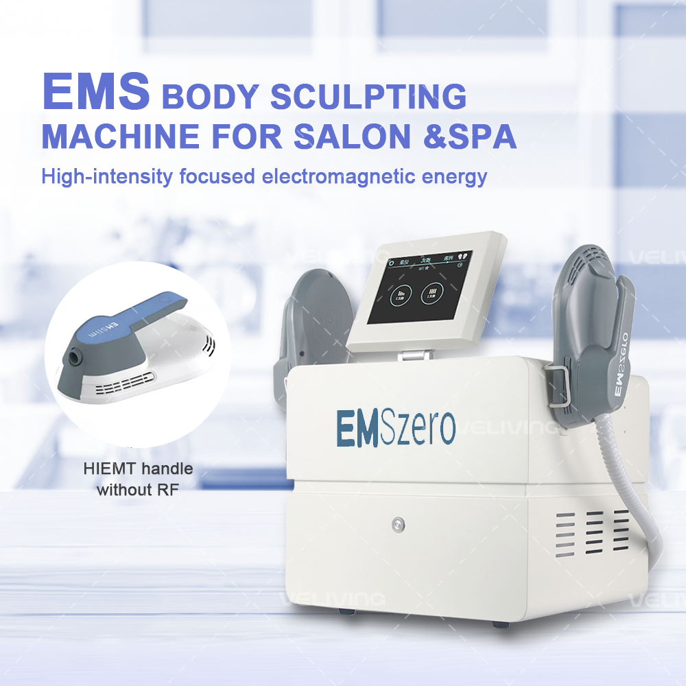 Professional Muscle Stimulator 2 Handles EM Sculpting Machine For Sale With 1 year Warranty