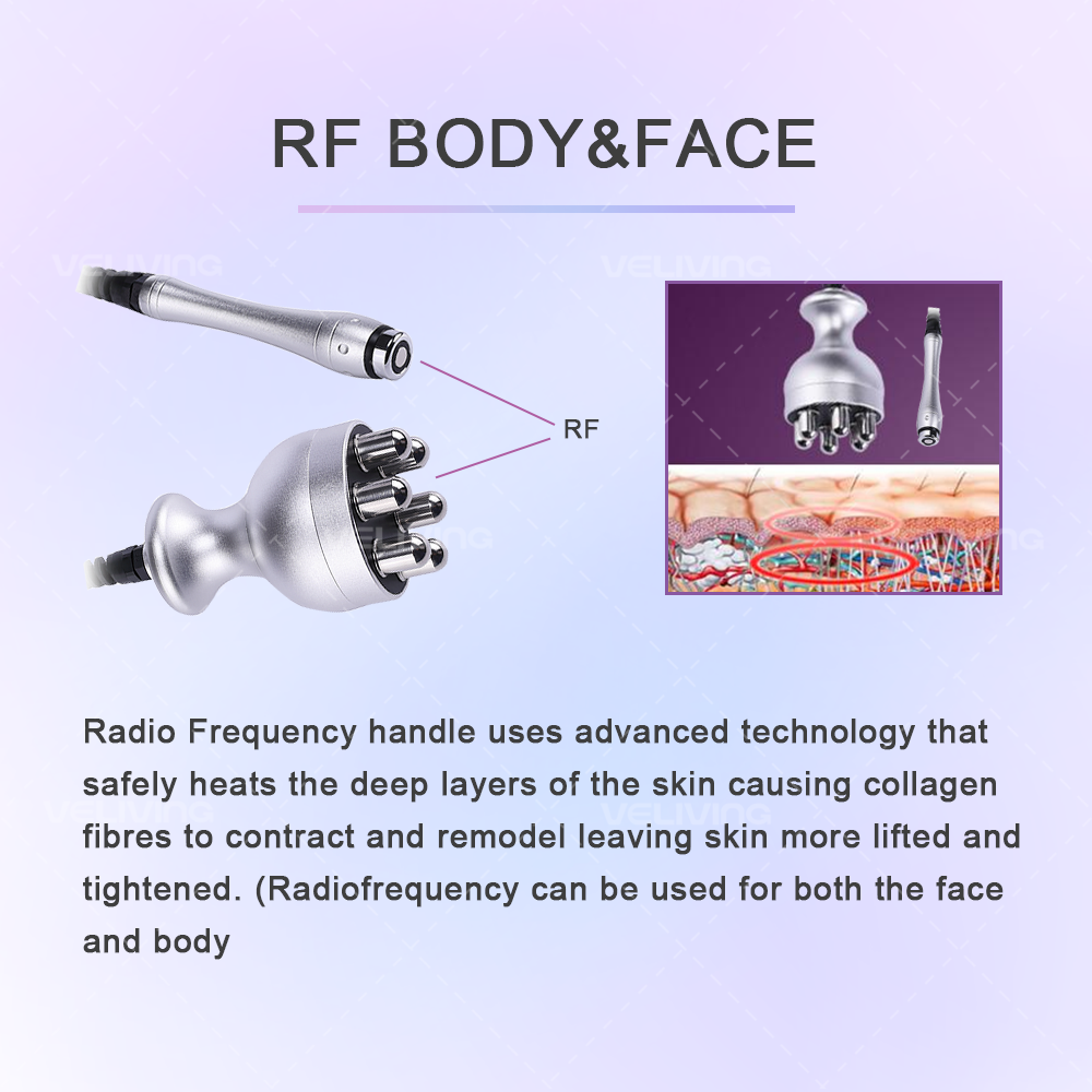 USA Warehouse 40k 6 in 1 Professional Ultrasonic Cavitation Machine