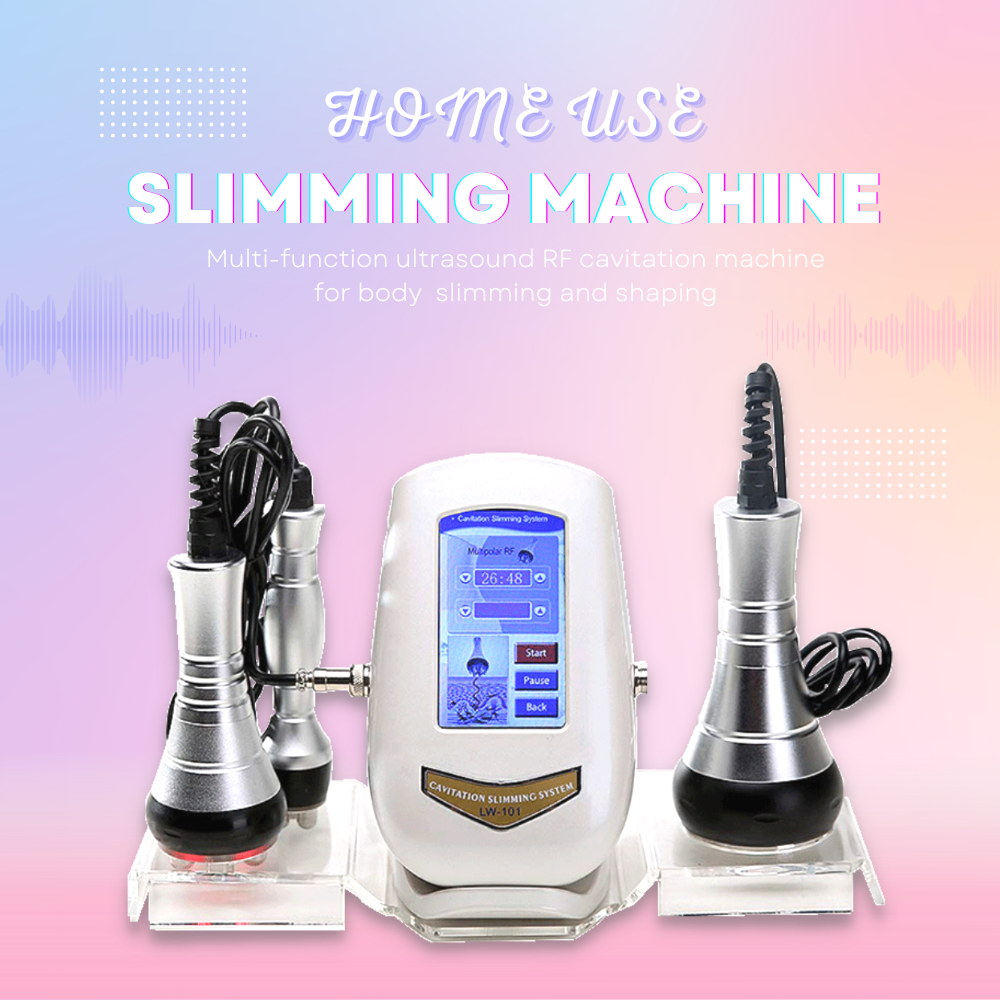 Hot Selling 40k 3 In 1 Slimming And Beautifying Ultrasonic Cavitation Machine