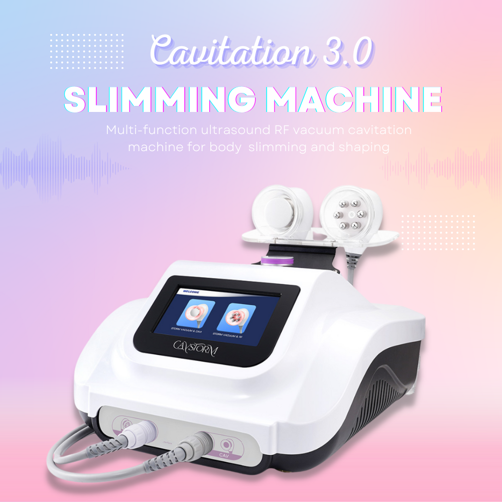 2 IN 1 Cavitation 3.0 Ultrasonic Fat And Cellulite Burner Slimming Beauty Machine