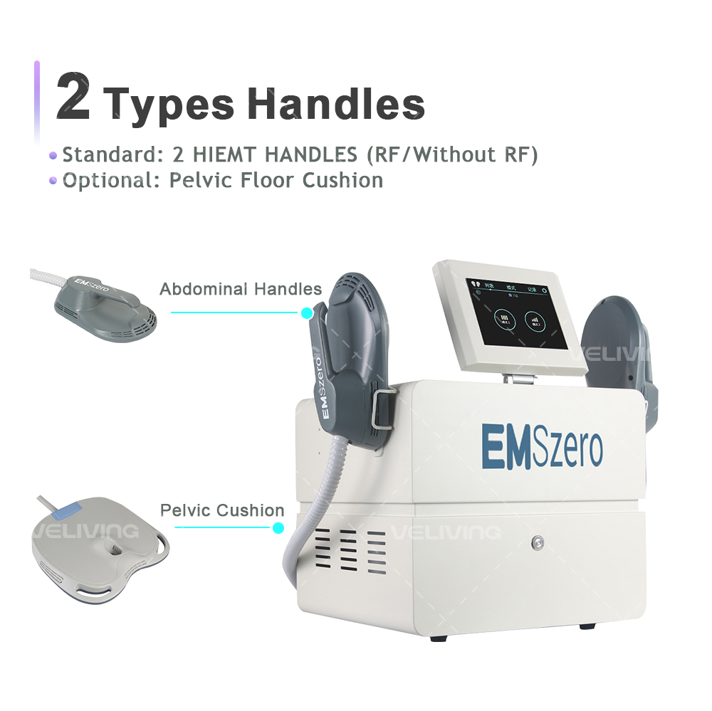 Professional Muscle Stimulator 2 Handles EM Sculpting Machine For Sale With 1 year Warranty