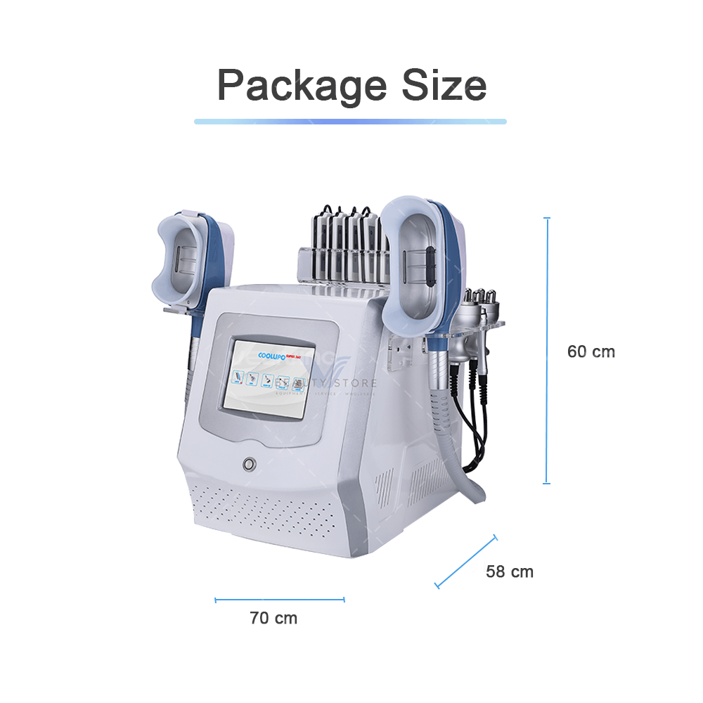 CRYOSCULPTING Fat Freezing Body Cavitation Machine With 5 Handle