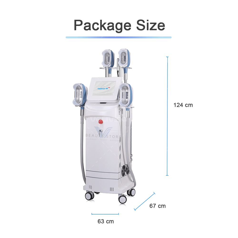 CRYOSCULPTING Multifunction 4 Handles Cryo Fat Freezing Cryolipolysis