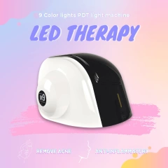 9 Color Facial Treatment PDT Light Therapy Machine