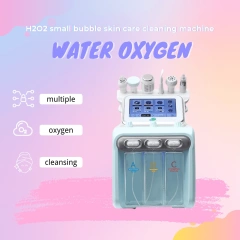 6 In 1 H2O2 Water Oxygen Jet Peel Skin Cleansing Microdermabrasion Facial Machine