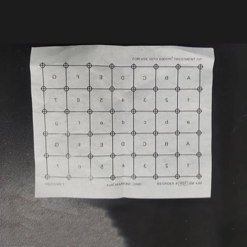 20pcs Grid Paper For RF Fractional Machine For Face