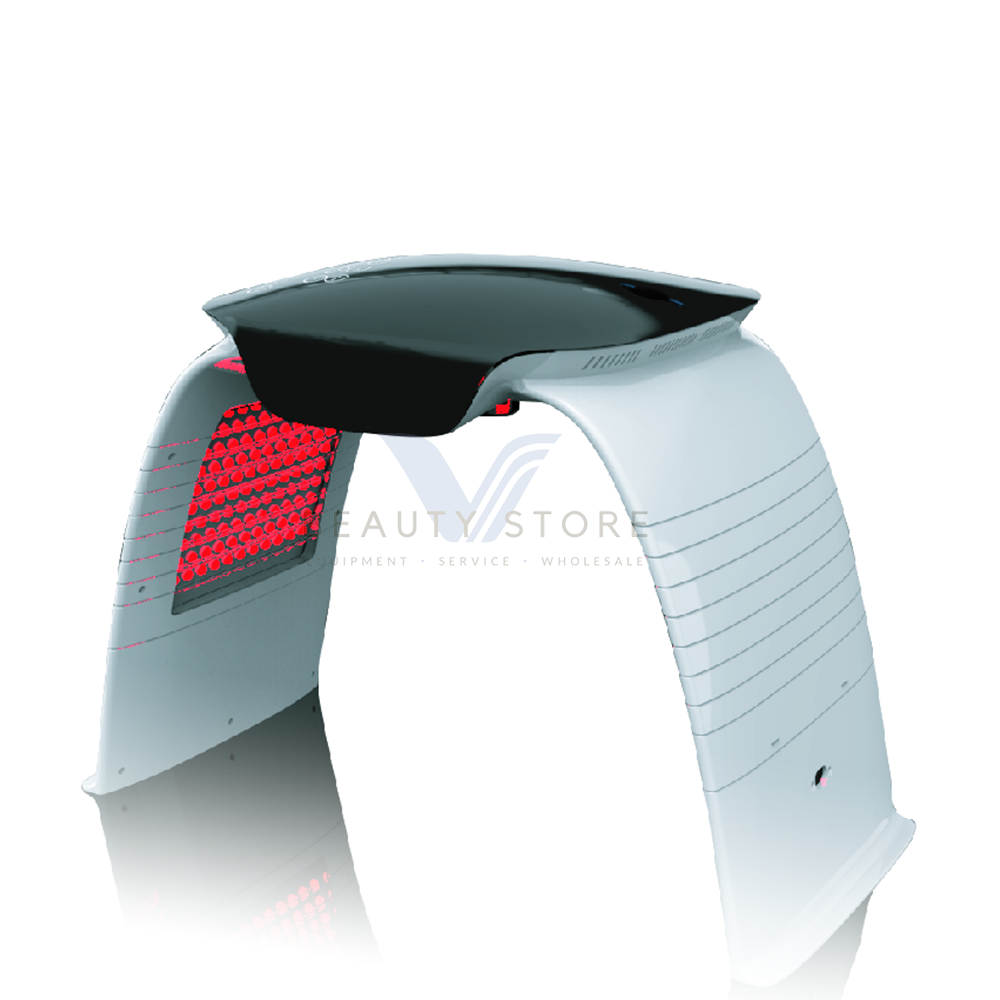 7 Colors PDT LED Light Therapy Skin Rejuvenation Machine With Hot and Cold Steamer