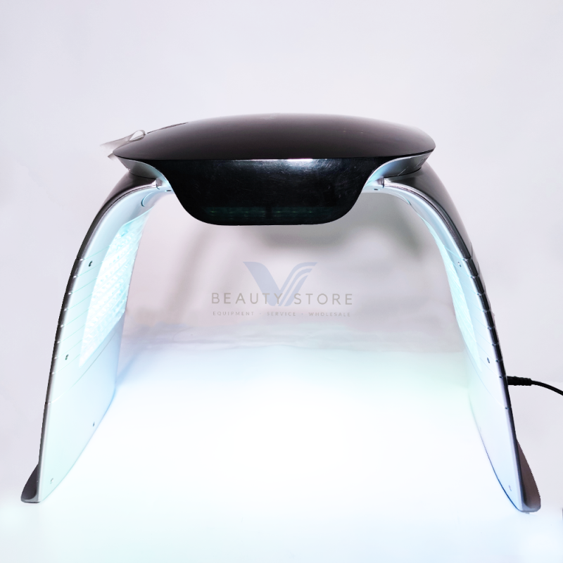 7 Colors PDT LED Light Therapy Skin Rejuvenation Machine With Hot and Cold Steamer