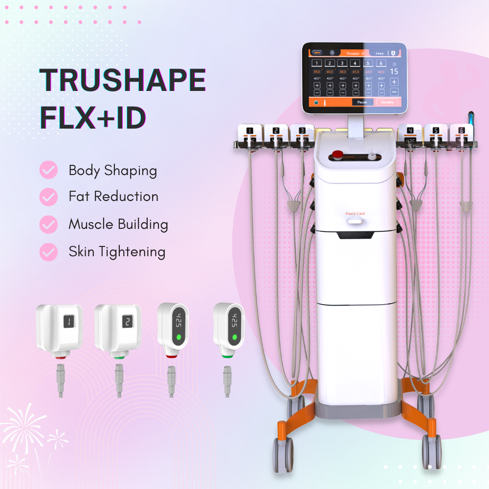 Trusculpt Id And Flex Multi-Directional Electric Muscle Stimulation Monopolar Focused Rf Body Slimming Machine