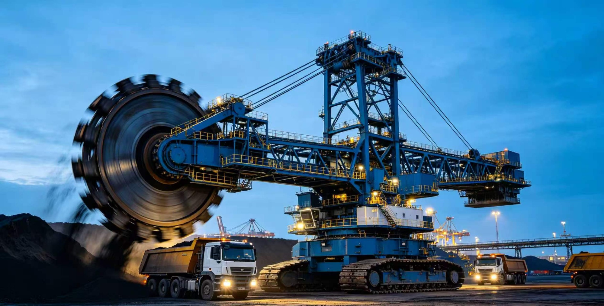 Heavy-Duty Slewing Bearings for Bucket Wheel Reclaimers