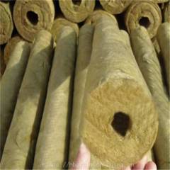 Rock wool pipe