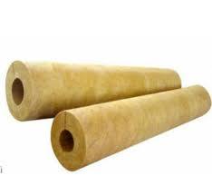 Glass wool pipe