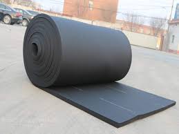 rubber foam sheet board roll insulation materials