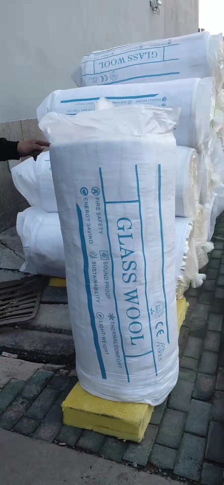 55mm R1.3 glass wool blanket thermal insulation export to Australia