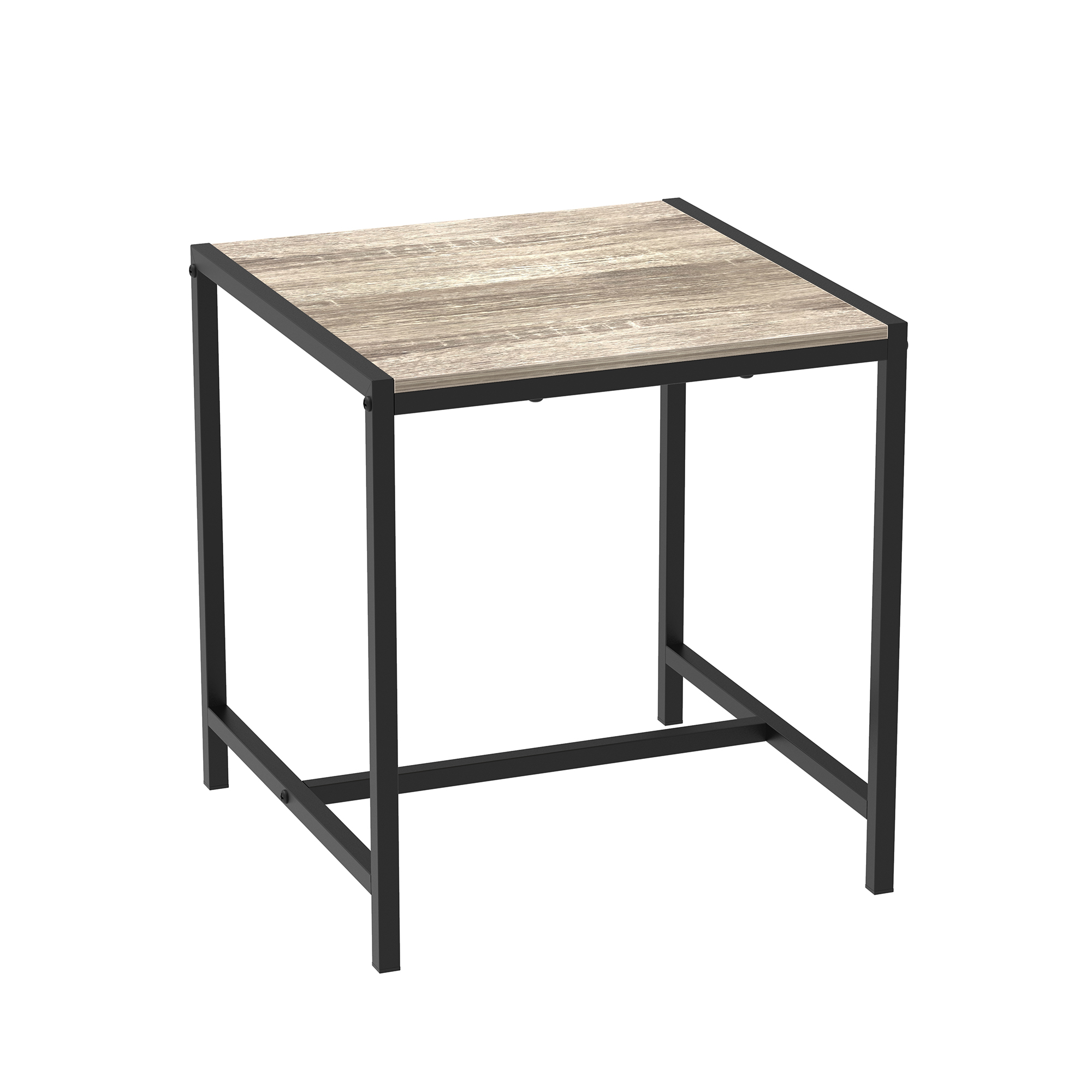 Square Metal Side Table