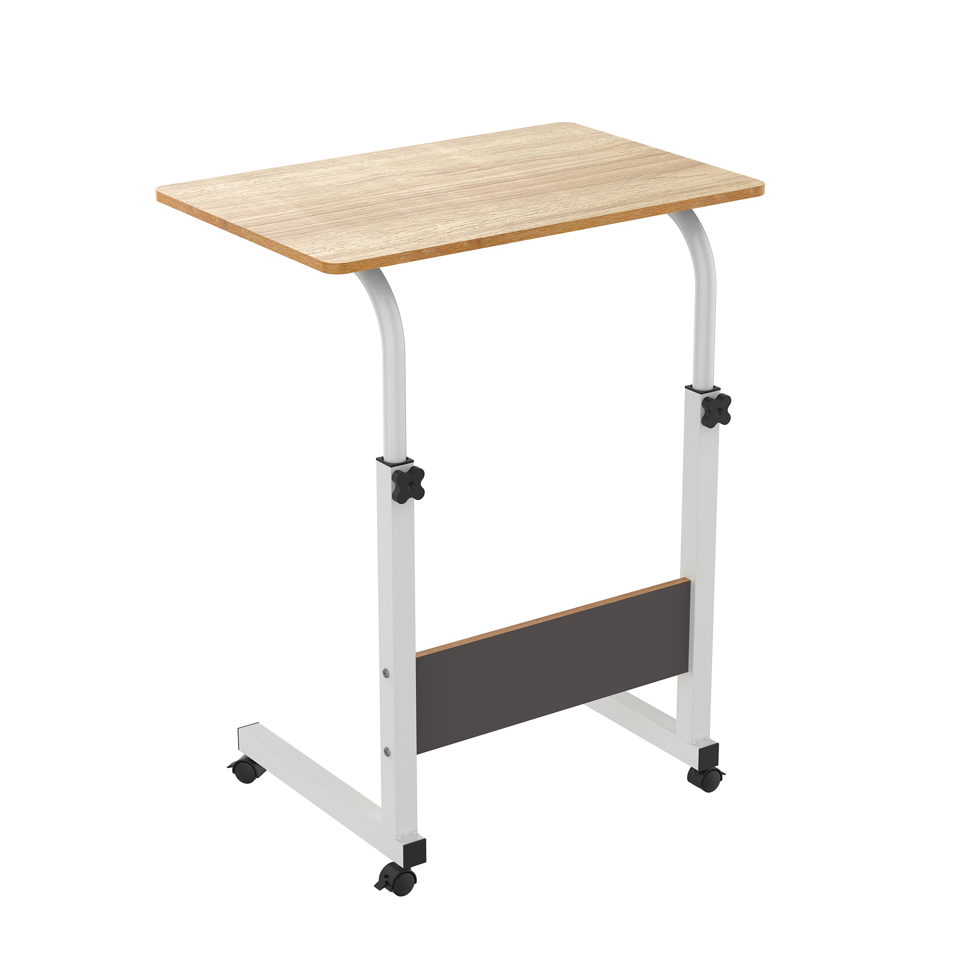 Adjustable Laptop Table with Wheels