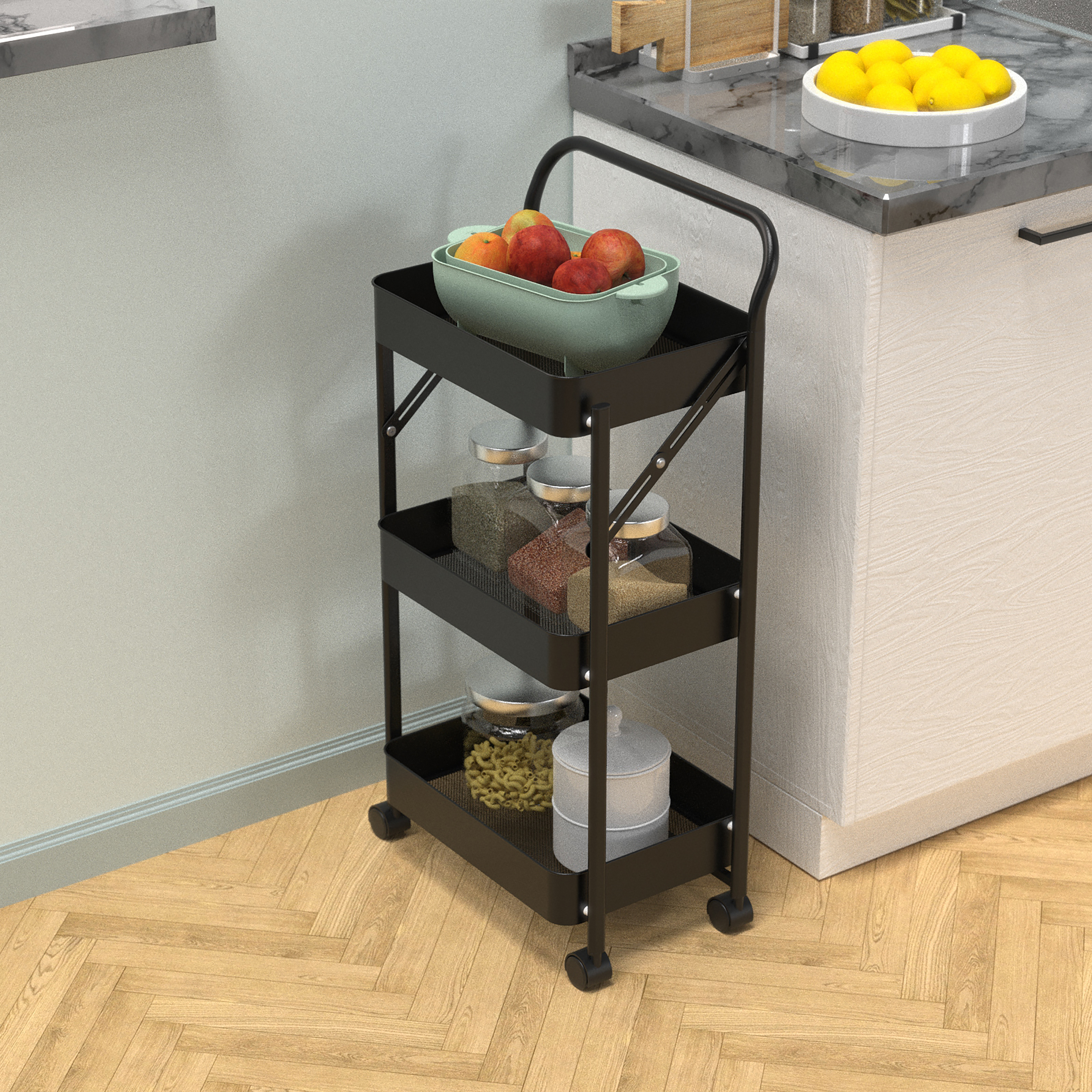 3-Tier Storage Cart