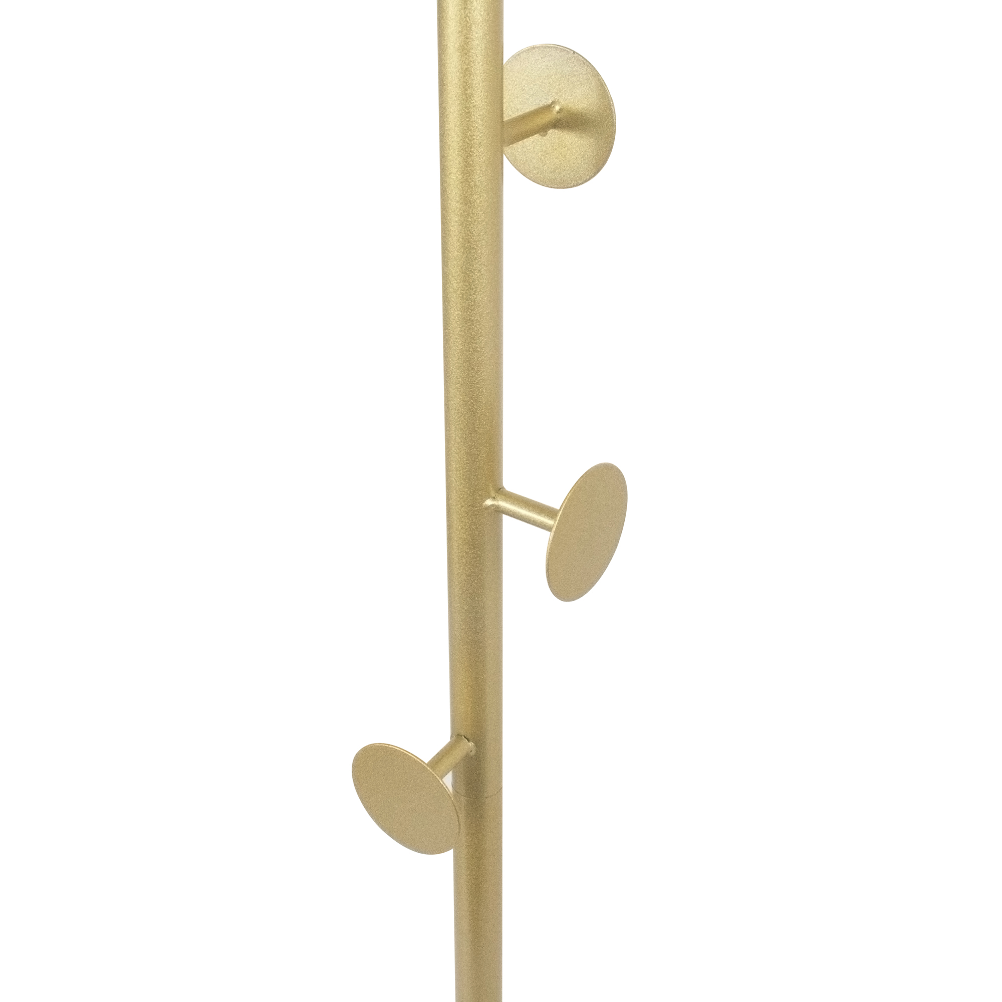 Free Standing Metal Coat Rack with Faux Marble Base,Garment Racks