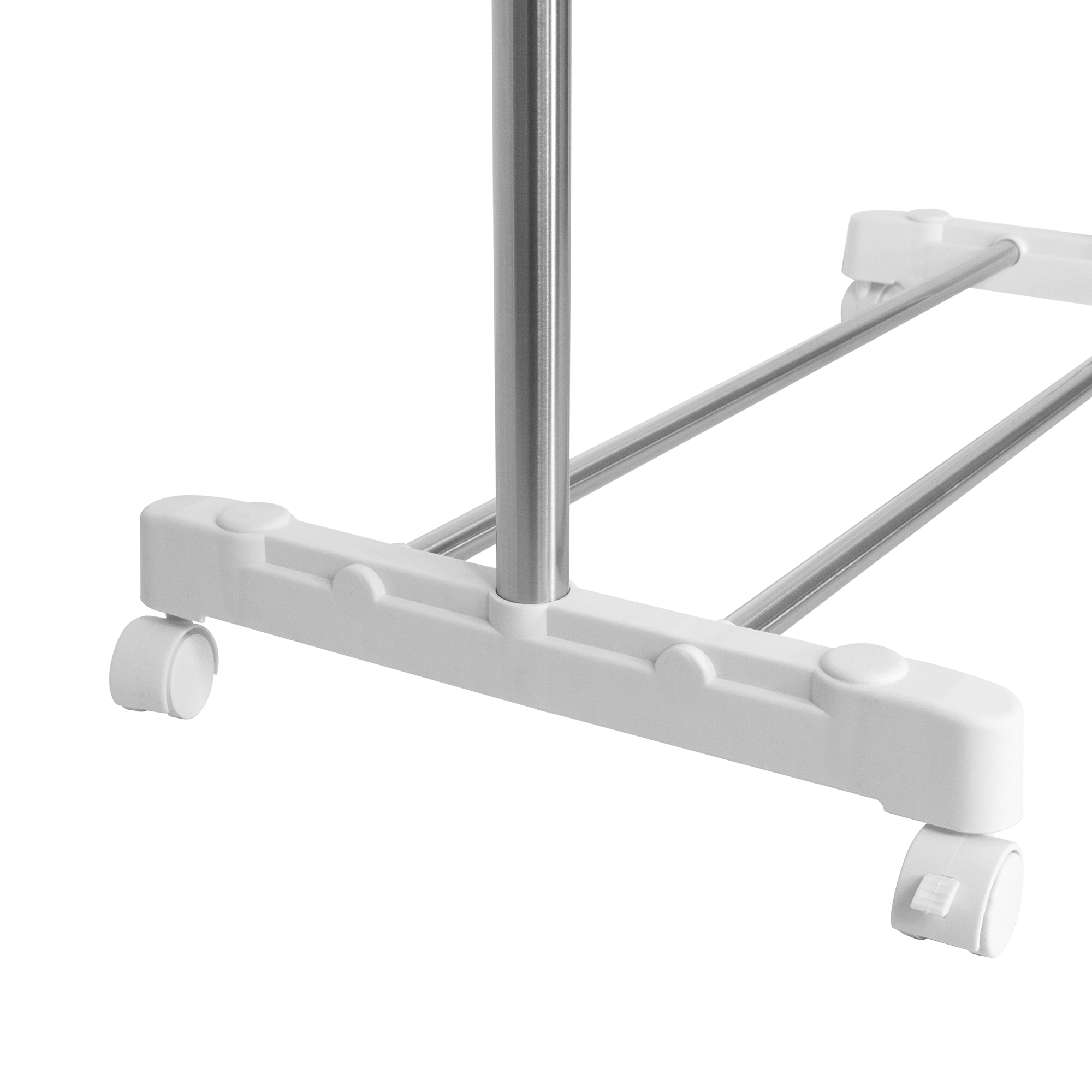Single Rail Extendable Garment Rack
