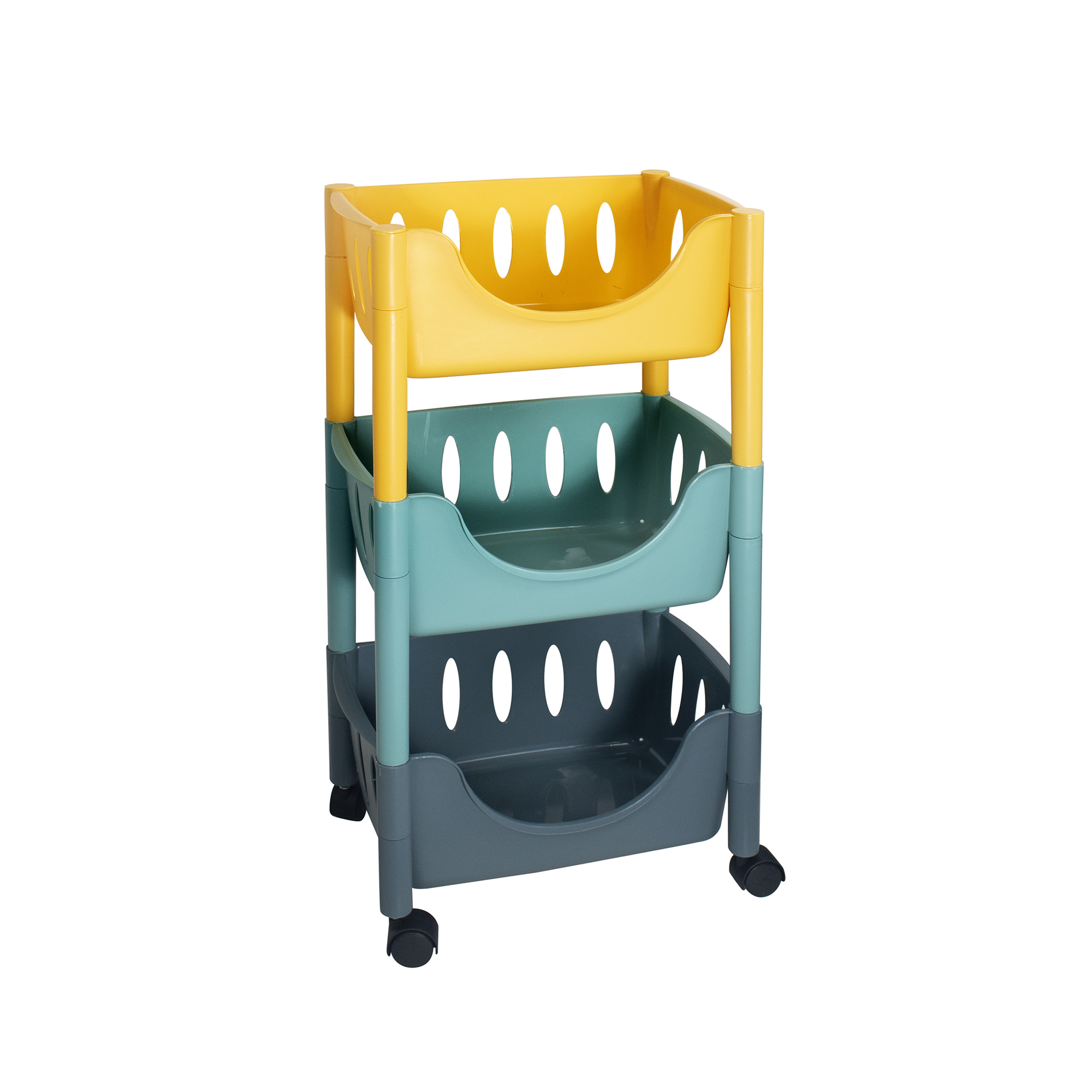 3-Tier Kids Storage Trolley