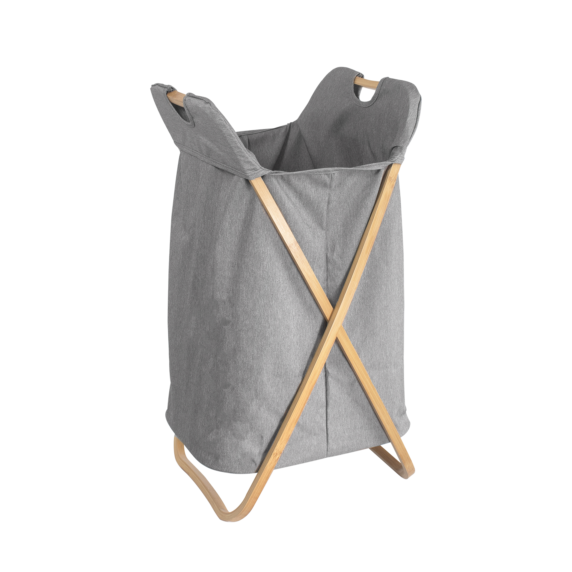 Bamboo Laundry Basket with Handles