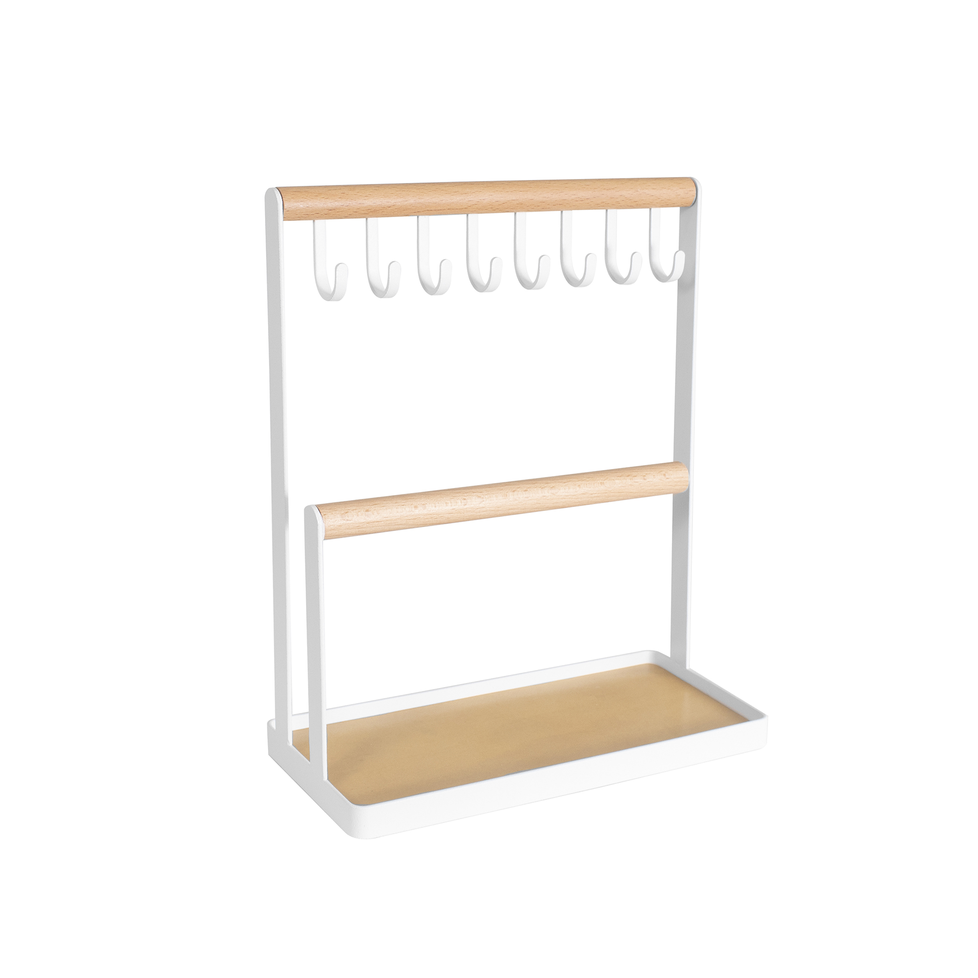 Jewelry Stand Holder with 8 Hooks