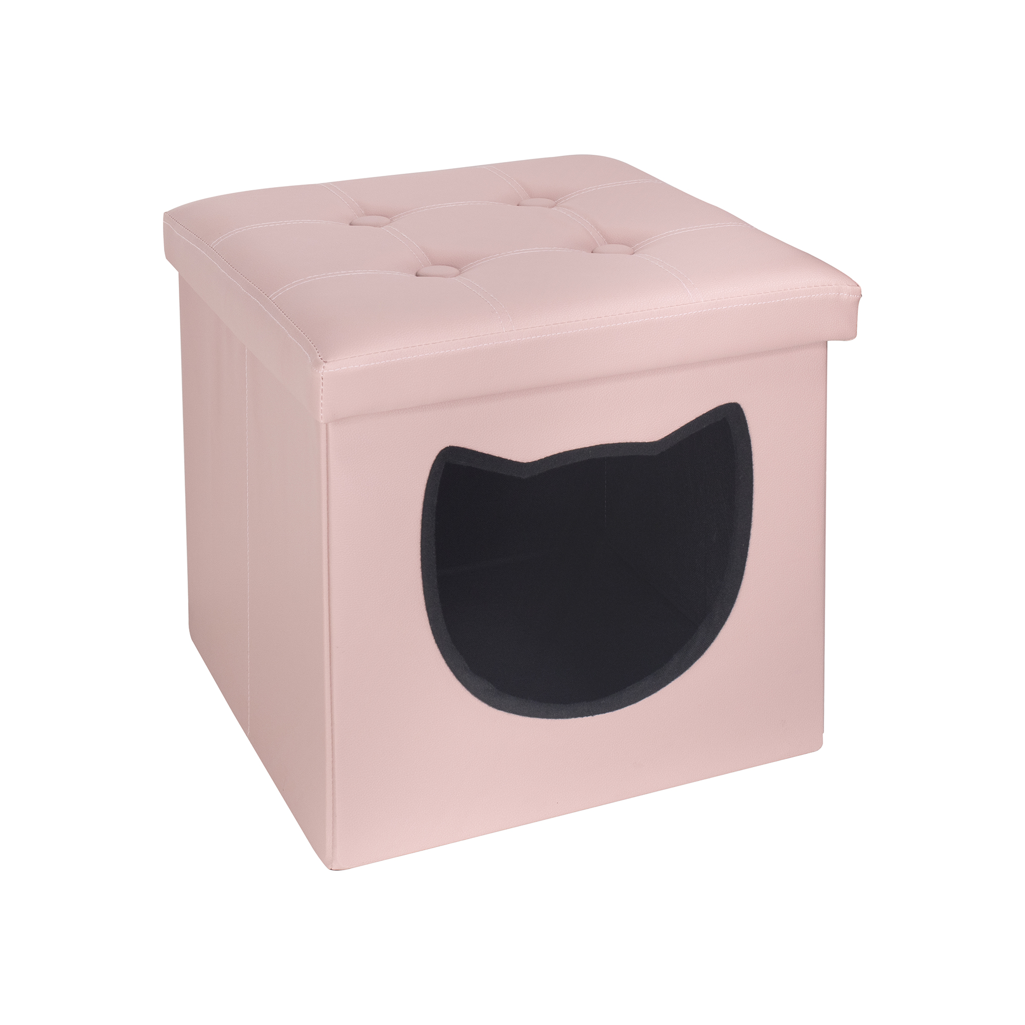 PVC Leather Foldable Storage Pet Cave