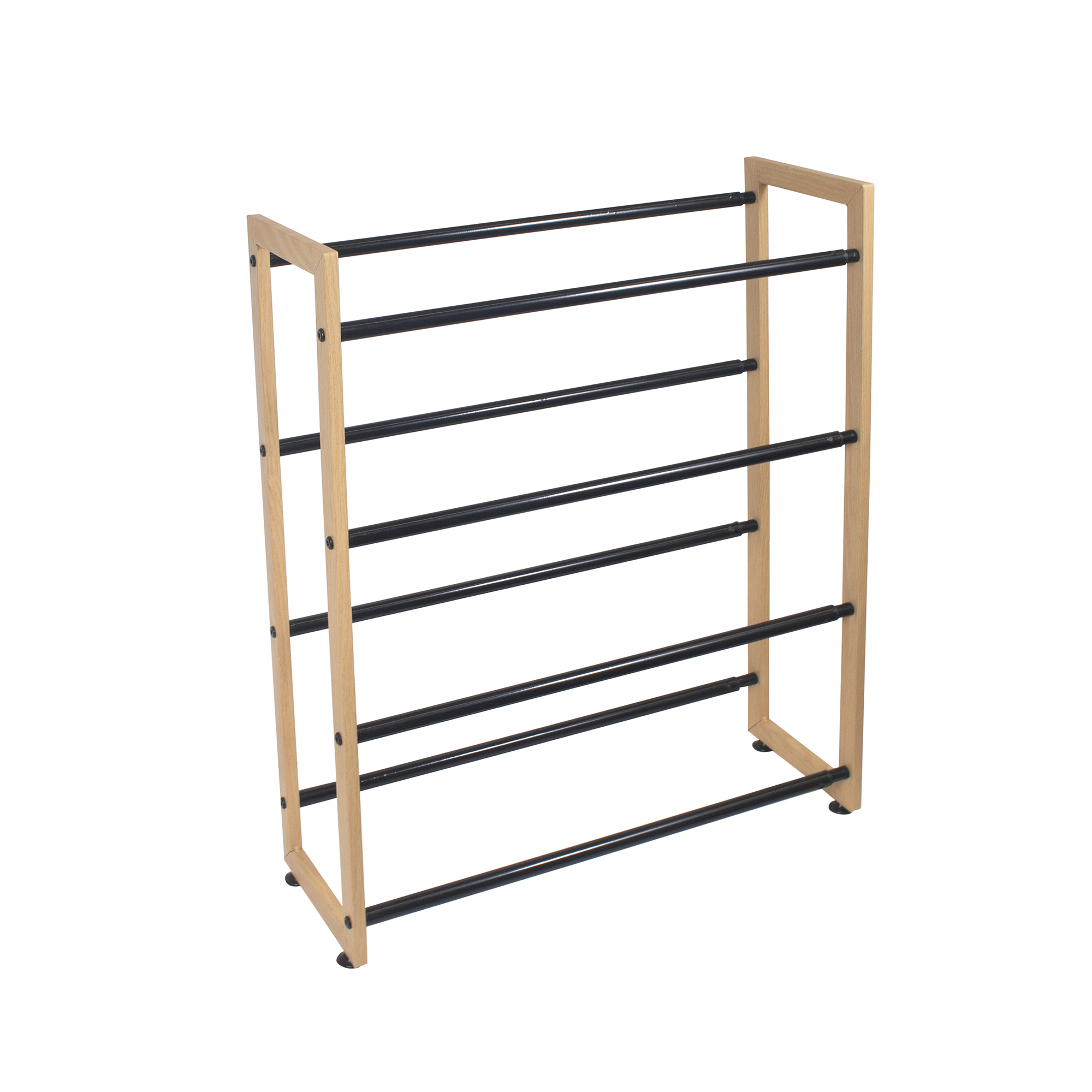 4-Tier Extendable Metal Shoe Rack,Shoe Racks