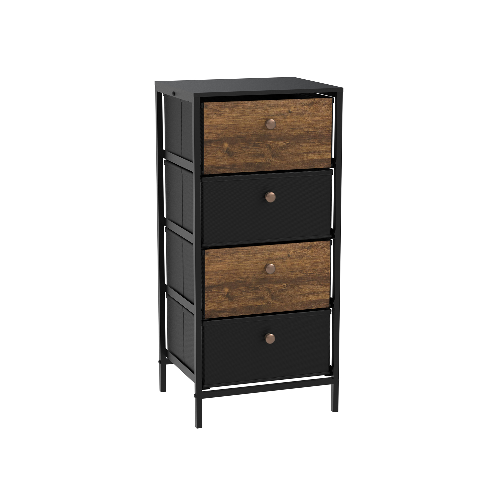 Storage Cabinet With 4 Drawers and MDF Top