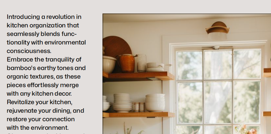 From nature to table