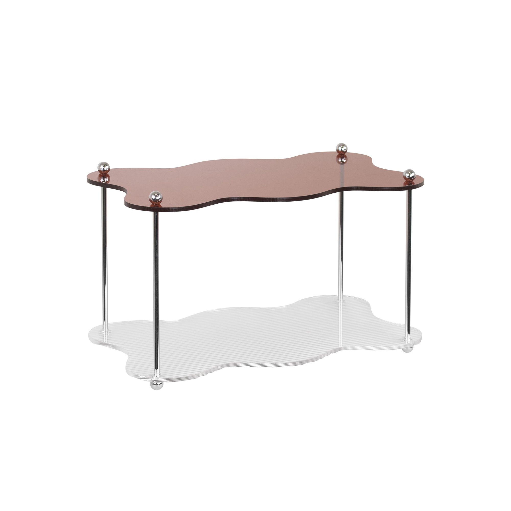 Two-tier Acrylic Storage Rack