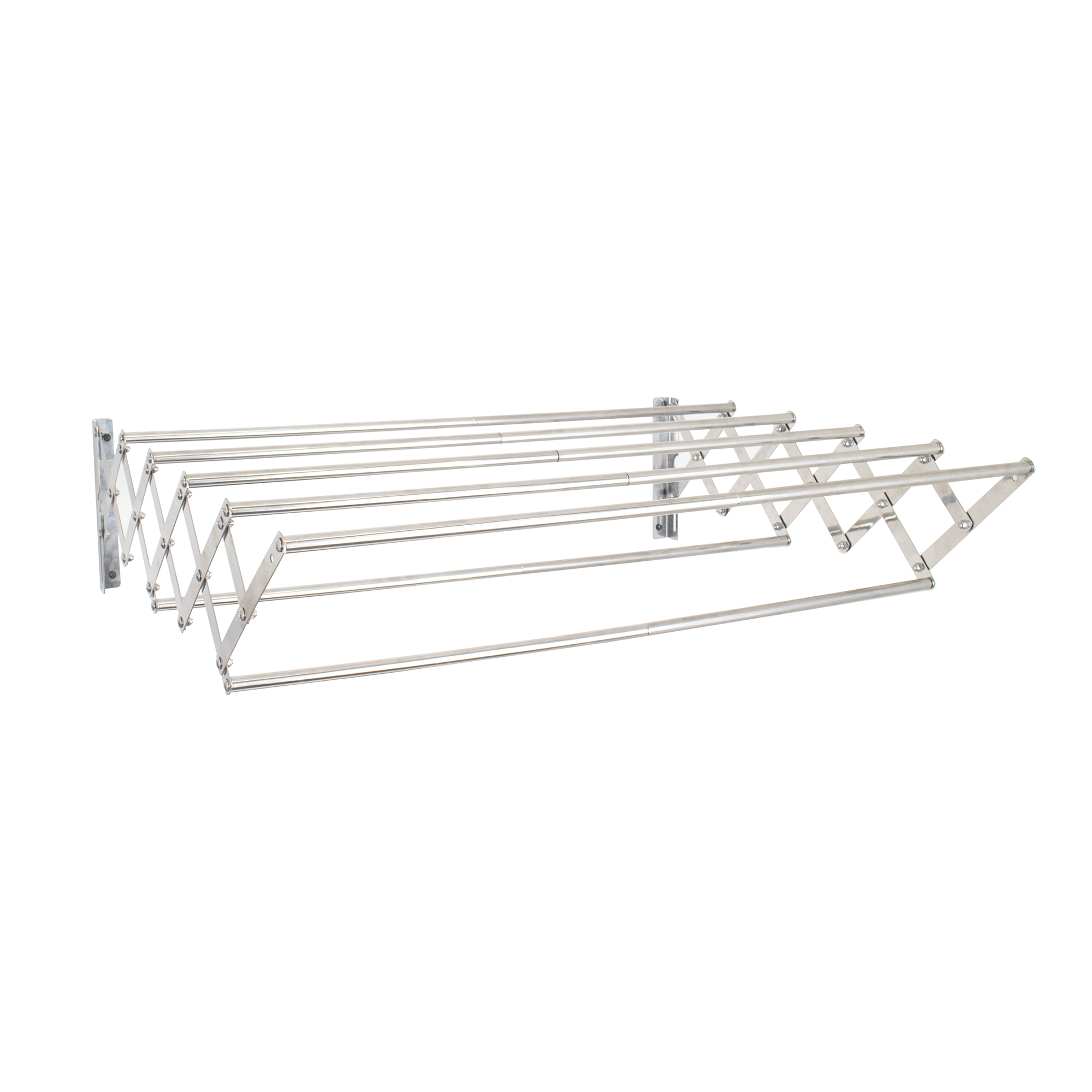 Two-tier Folding Seven Hanger Bars Drying Rack