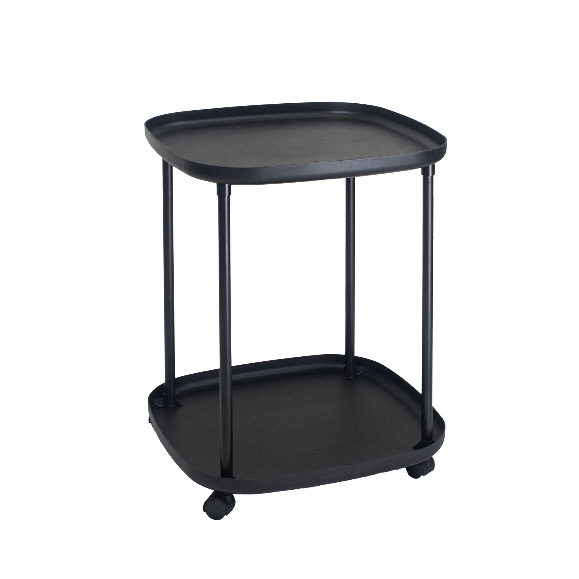 2-Tier Storage Rolling Cart