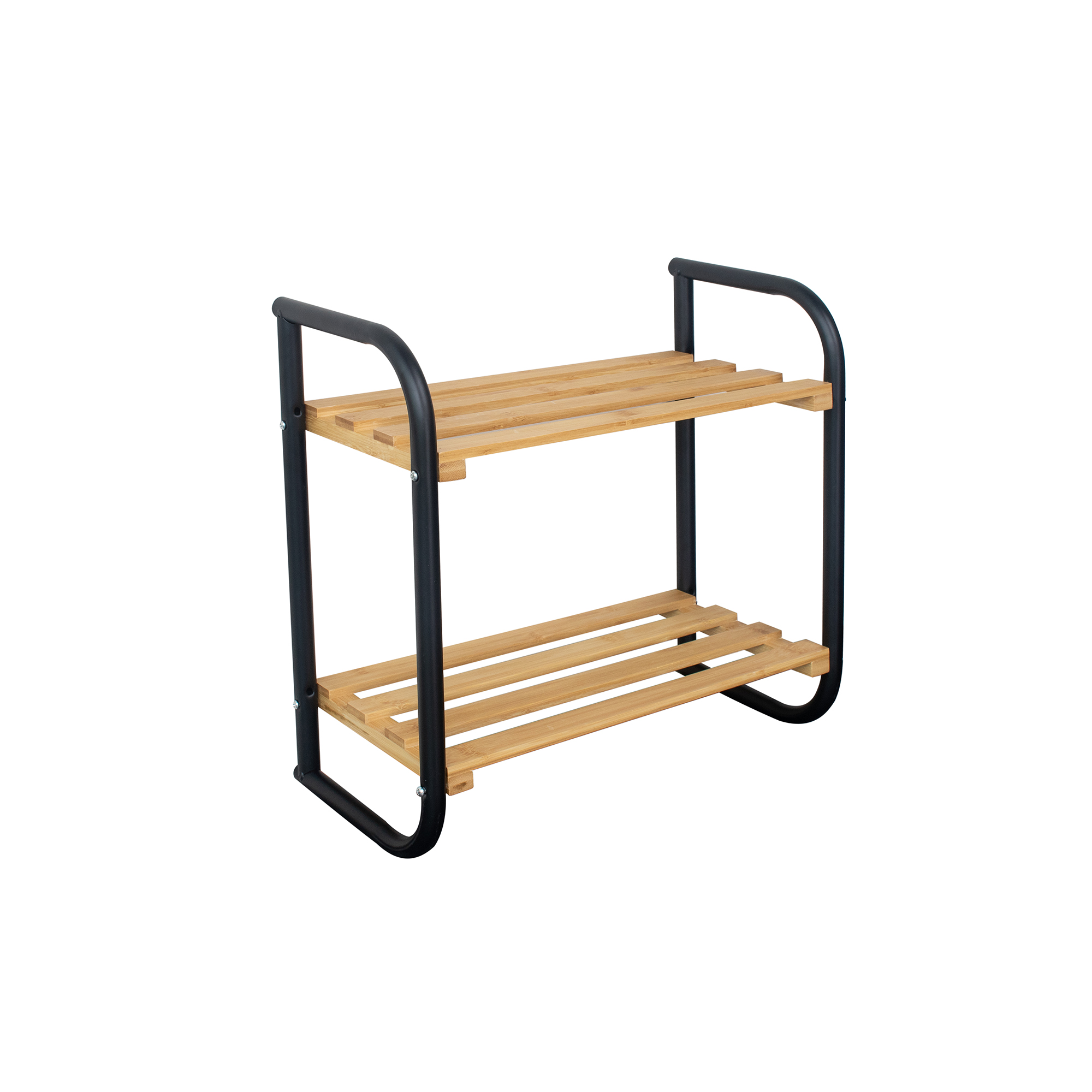 Two Tiers Wall-Mounted Towel Rack