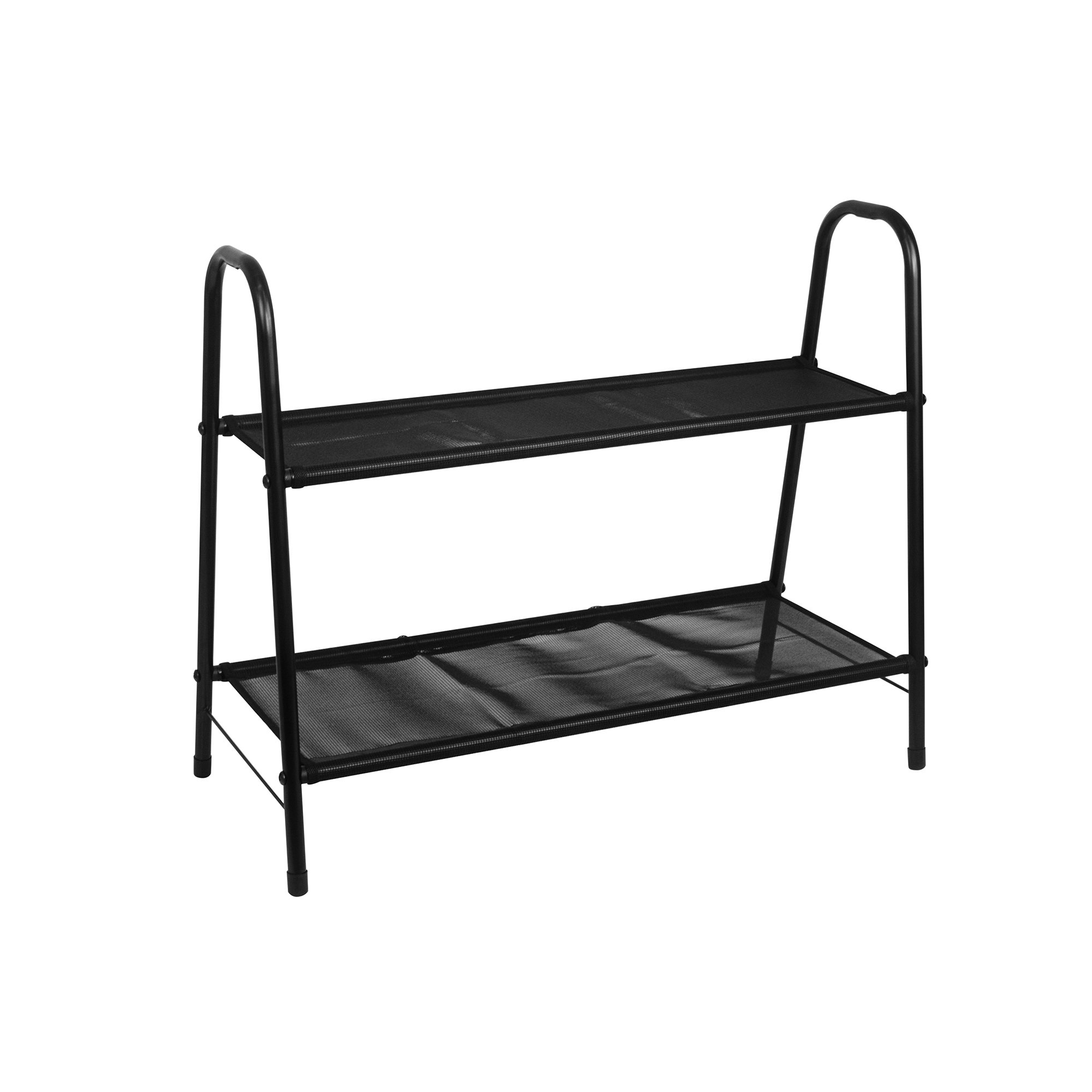 2-Tier Metal Shoe Rack