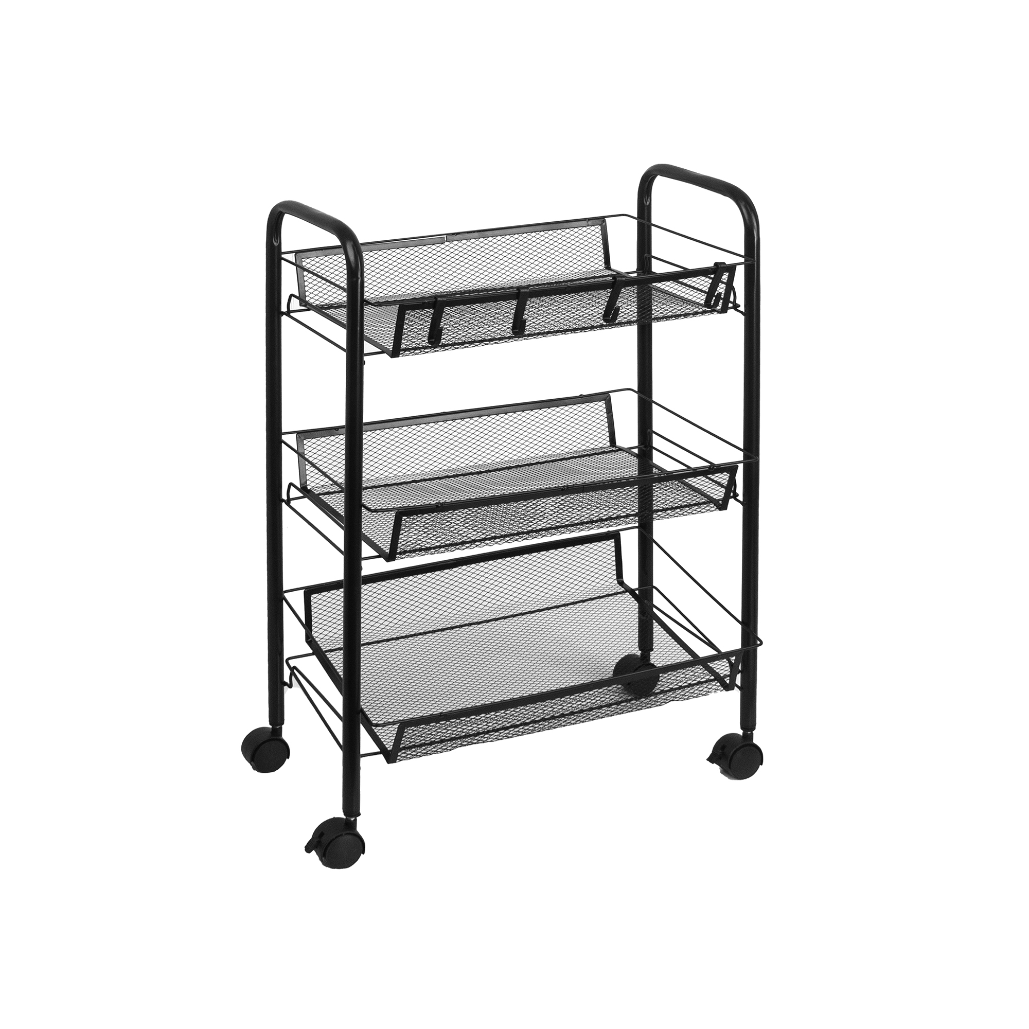 3-Tier Steel Storage Cart