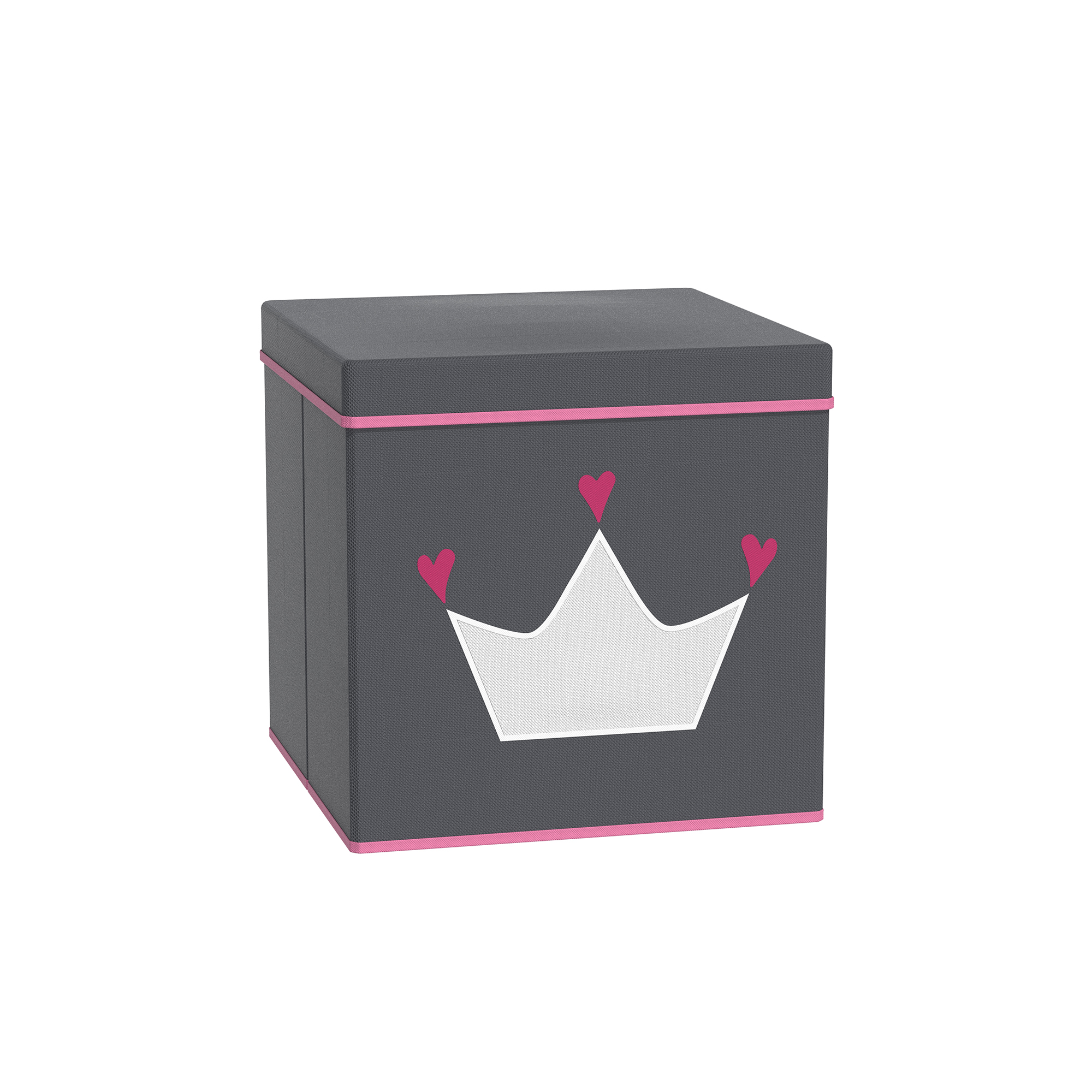 Polyester cloth Storage Box with Lid