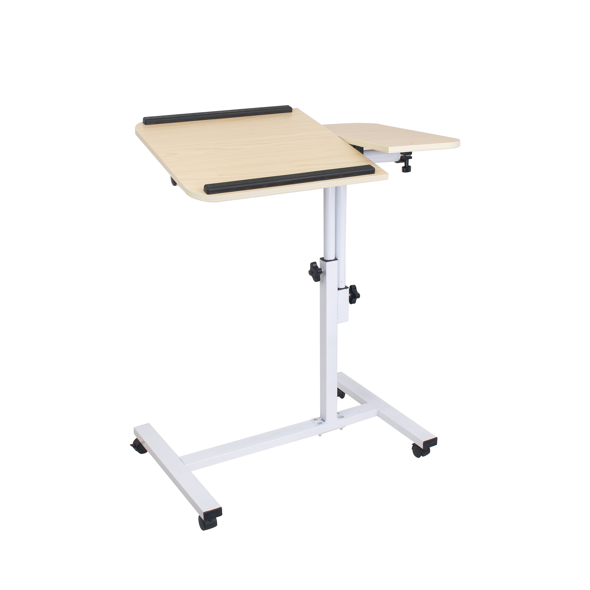 Adjustable Laptop Table with Wheels