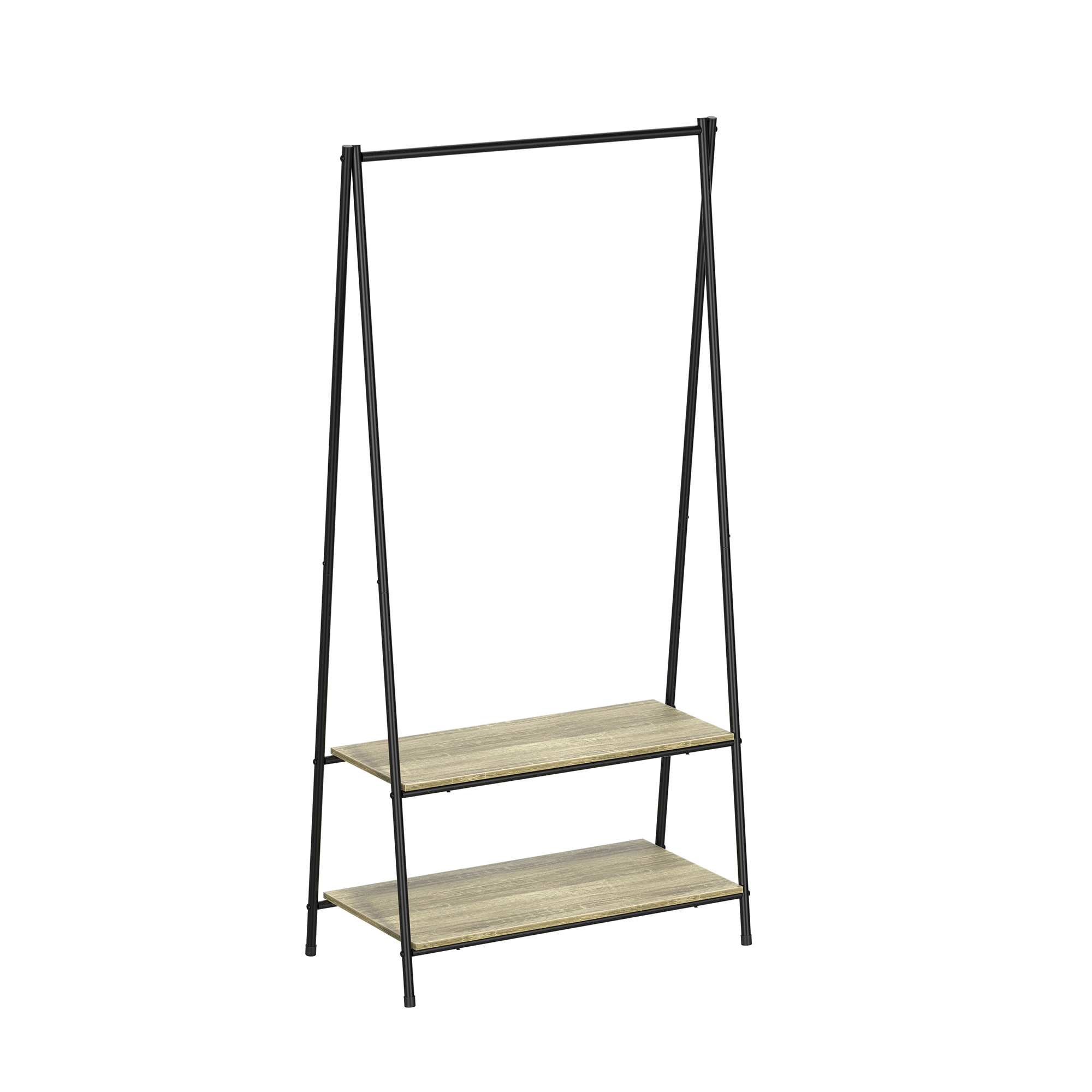 Single Pole Garment Rack