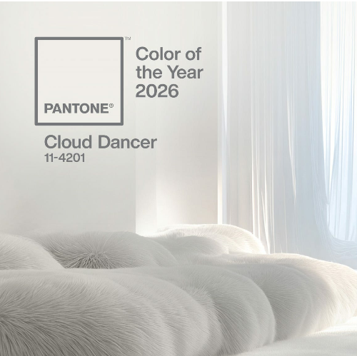 Pantone Color of the Year 2026 - Cloud Dancer