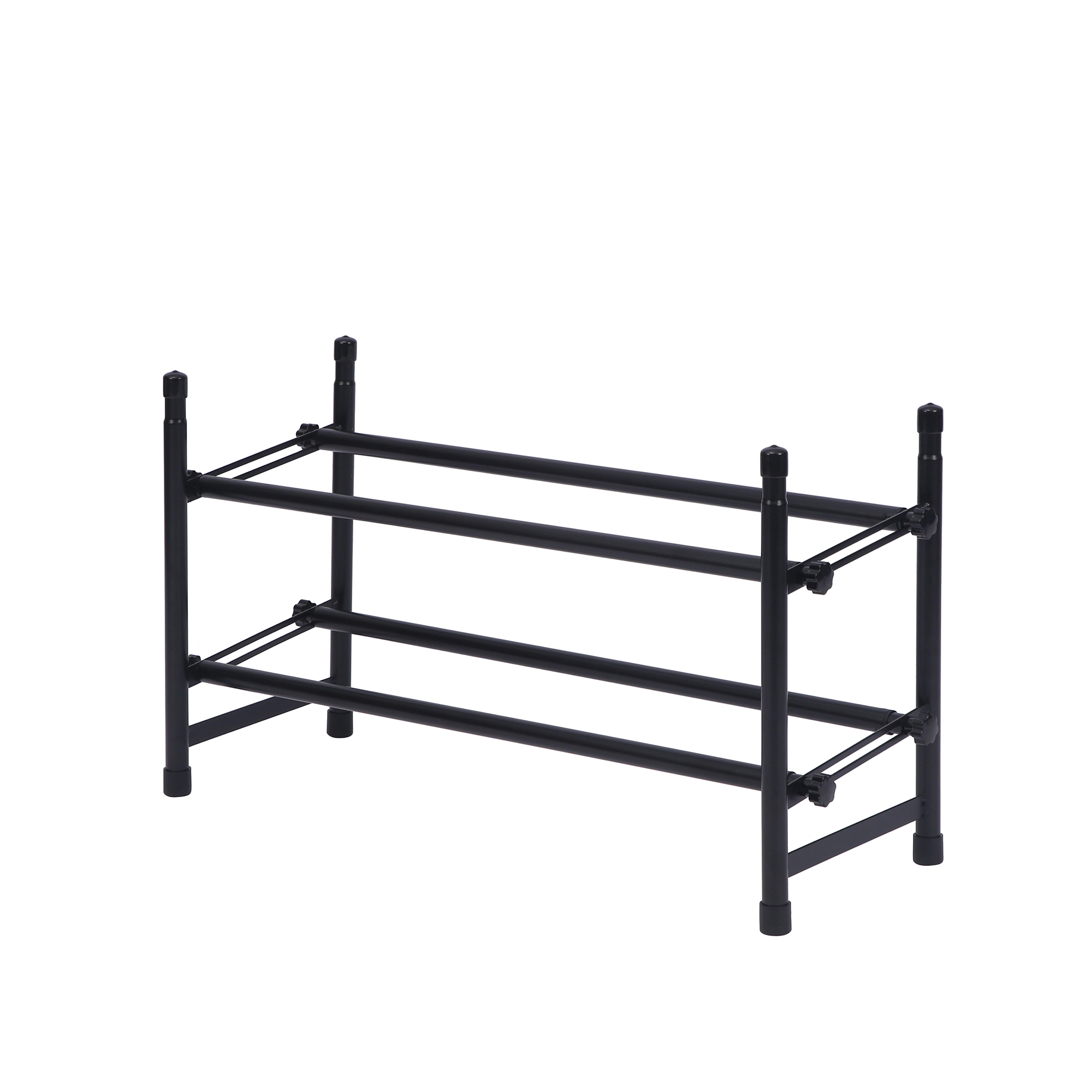 2-Tier Extendable Metal Shoe Rack