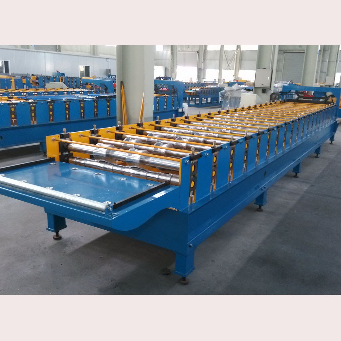 Roof sheet making machine, cold roll forming machine, metal roof roll ...