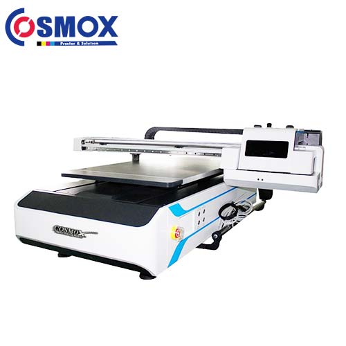6090 UV Printer DX7 print heads white/color/varnish printing same time