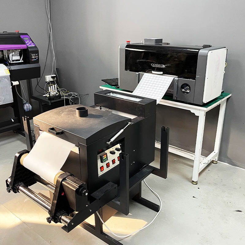AOK Automatic A3 T-Shirt Printing Machine DTG DTF Printer with vacuum  platform