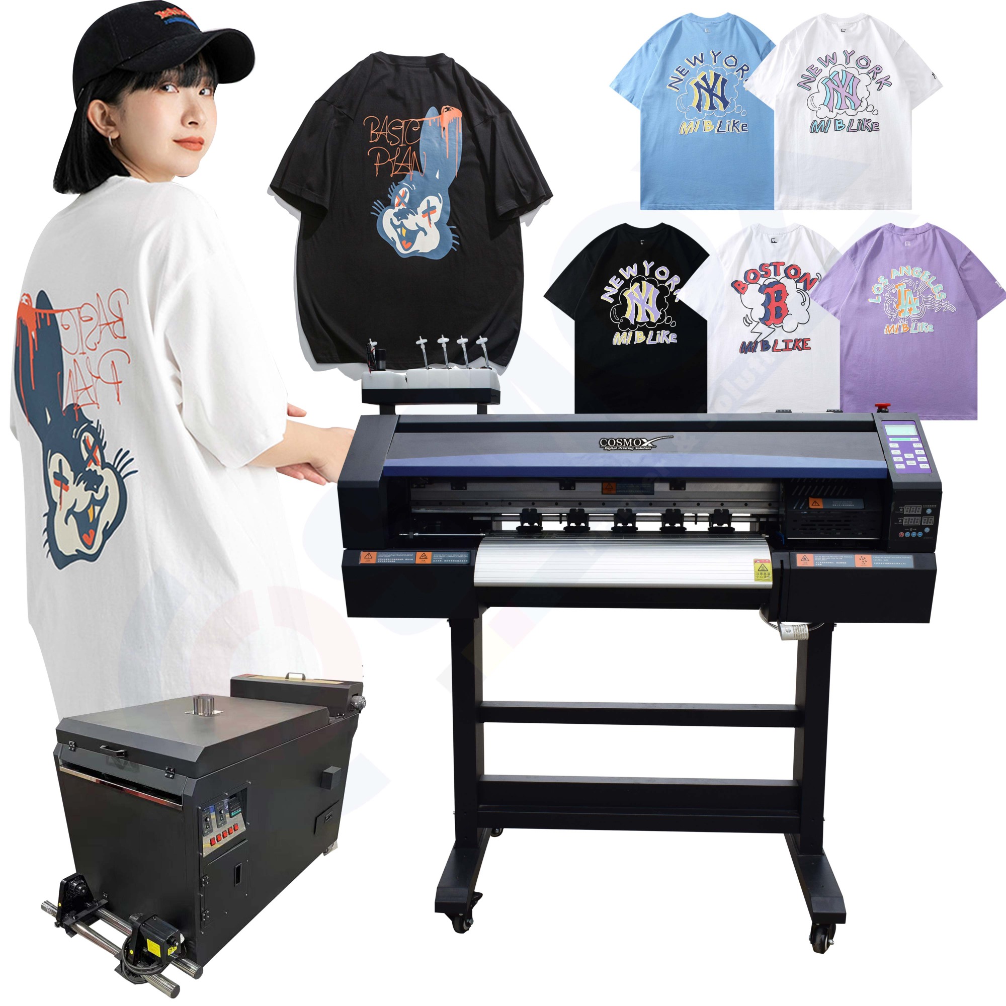 Erasmart Dtf Printer A1 Dual Head XP600 Pre-Heating Print Direct Transfer  Printer for T-Shirts Jeans Hoodies Dtf T-Shirt Printing Machine - China T  Shirt Printer, Textile Printer